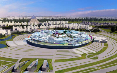 ЭКСПО 2017 Концептуальный эскиз Aвтономный город будущего