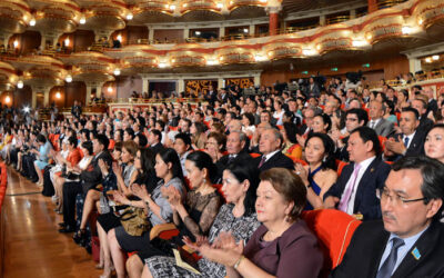 Начинается торжественная церемония открытия театра «Астана Опера»